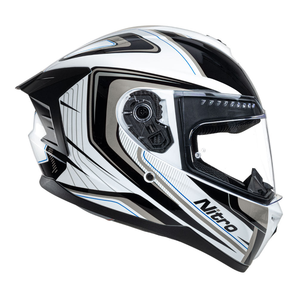 NITRO N700 Black/White/Gunmetal L