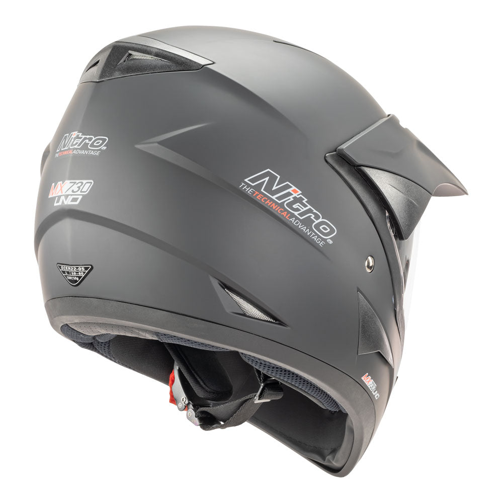 NITRO MX730 Uno Adventure Satin Black 2XL*
