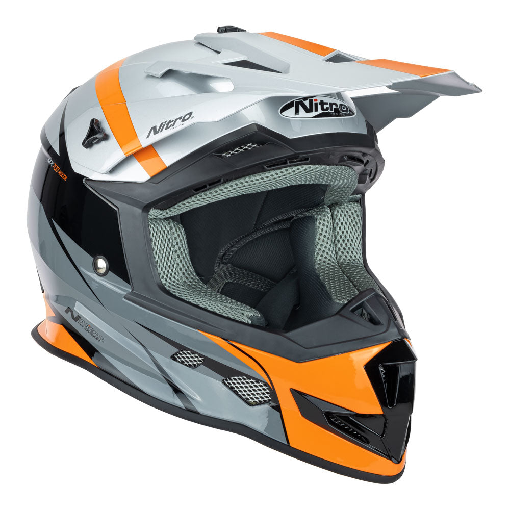 NITRO MX700 Recoil Grey/Black/Orange XL*