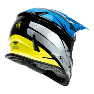 NITRO MX700 Recoil Black/Light Blue/Silver/Fluro Green XL*