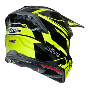 NITRO MX710 Shard II Fluro Yellow/Black L