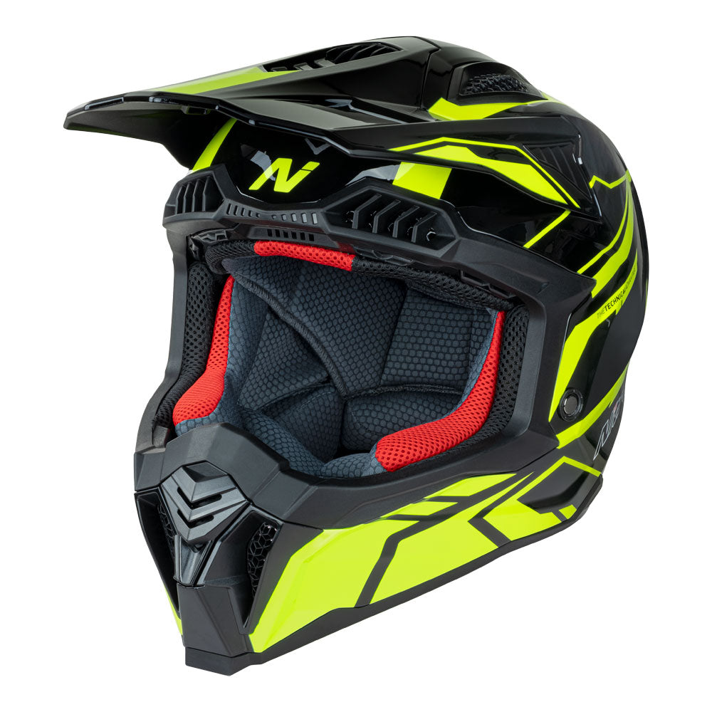 NITRO MX710 Shard II Fluro Yellow/Black L