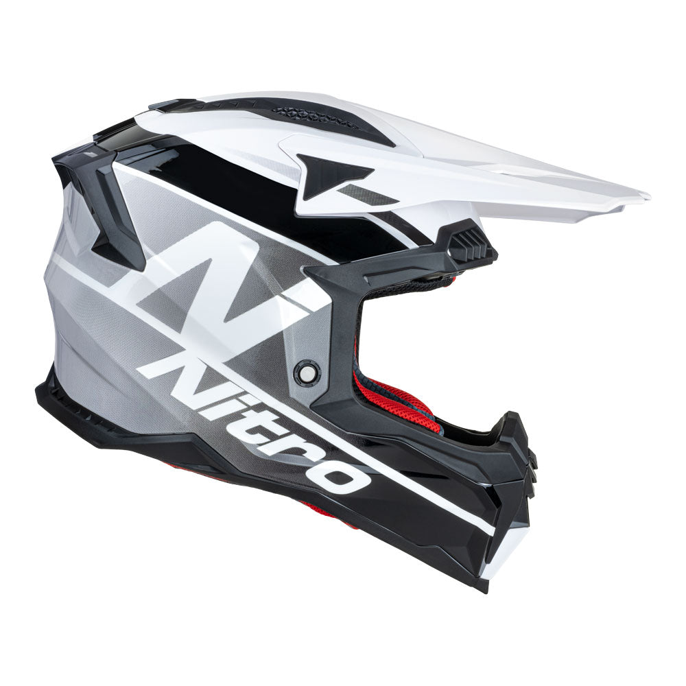 NITRO MX710 Onyx White/Grey L