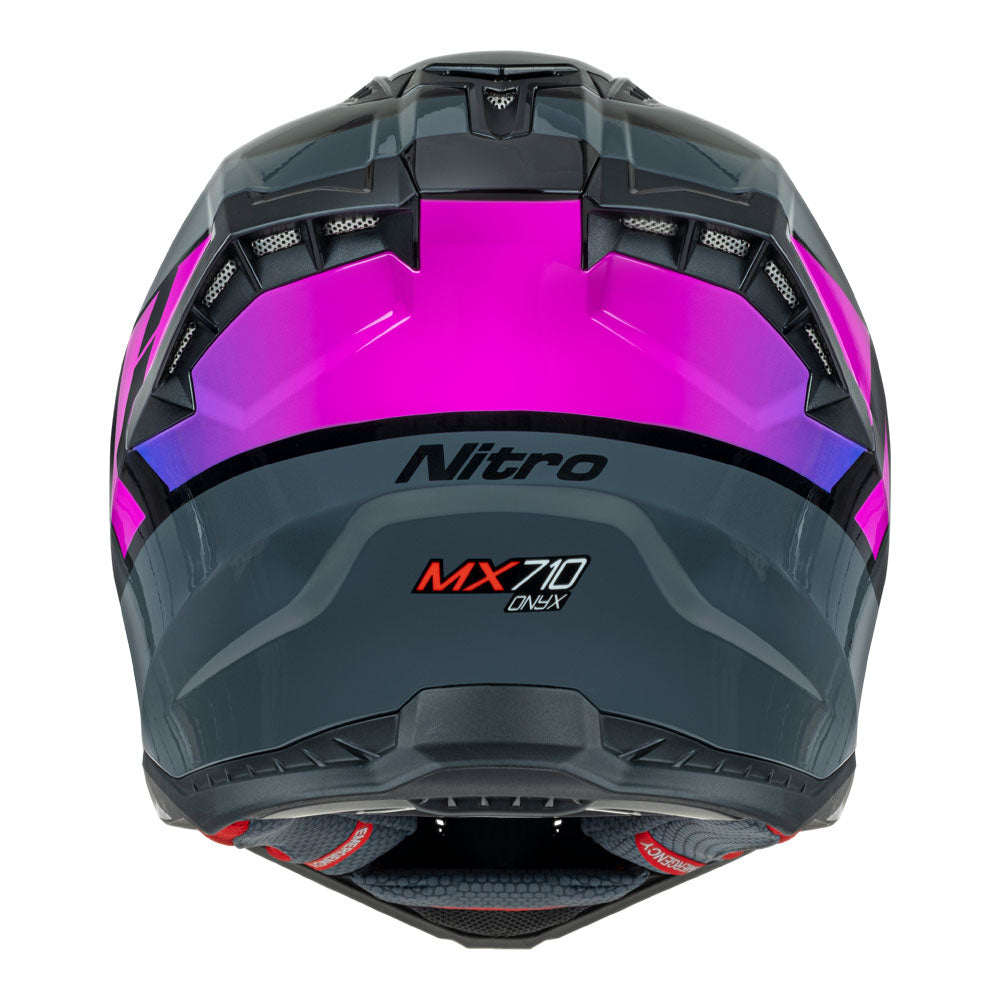 NITRO MX710 Onyx Purple/Pink M