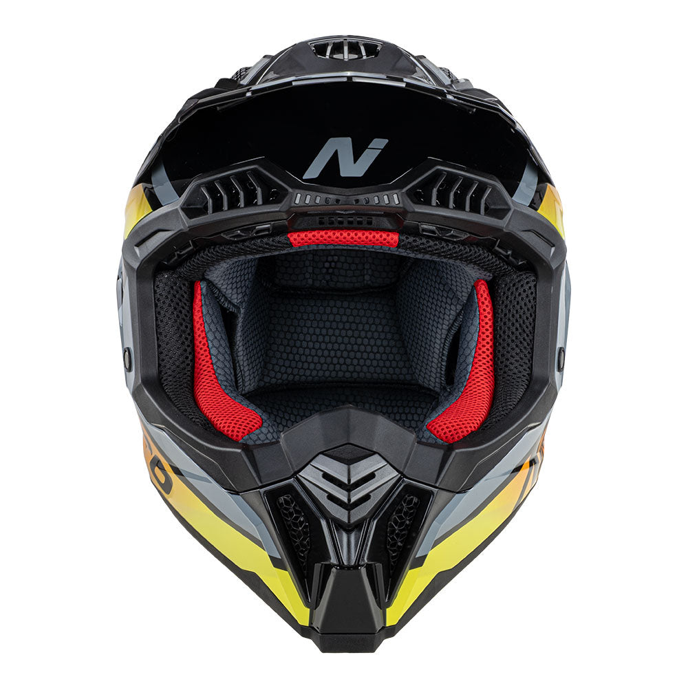 NITRO MX710 Onyx-Q2 Yellow/Red S