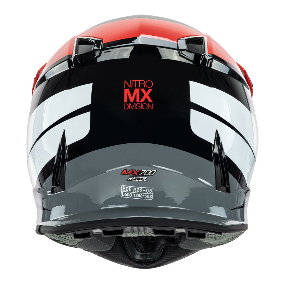 NITRO MX700 Youth Recoil Red/Black/White S*