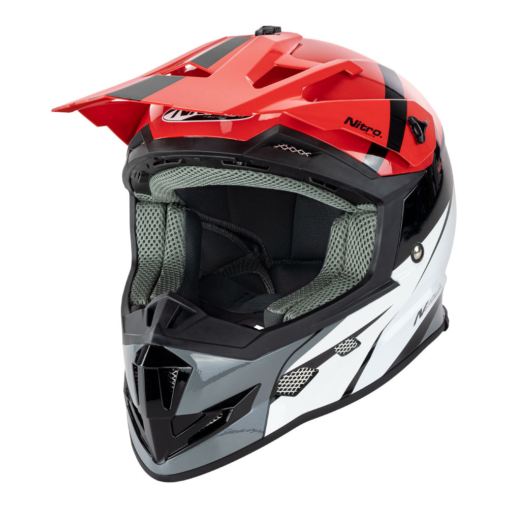 NITRO MX700 Youth Recoil Red/Black/White S*