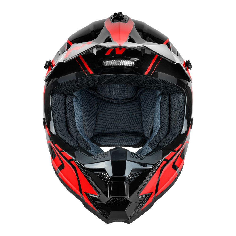 NITRO MX710 Youth Shard II Red/Black YL