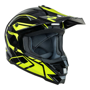 NITRO MX710 Youth Shard II Fluro Yellow/Black YS