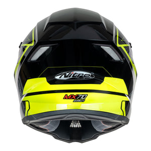 NITRO MX710 Youth Shard II Fluro Yellow/Black YM