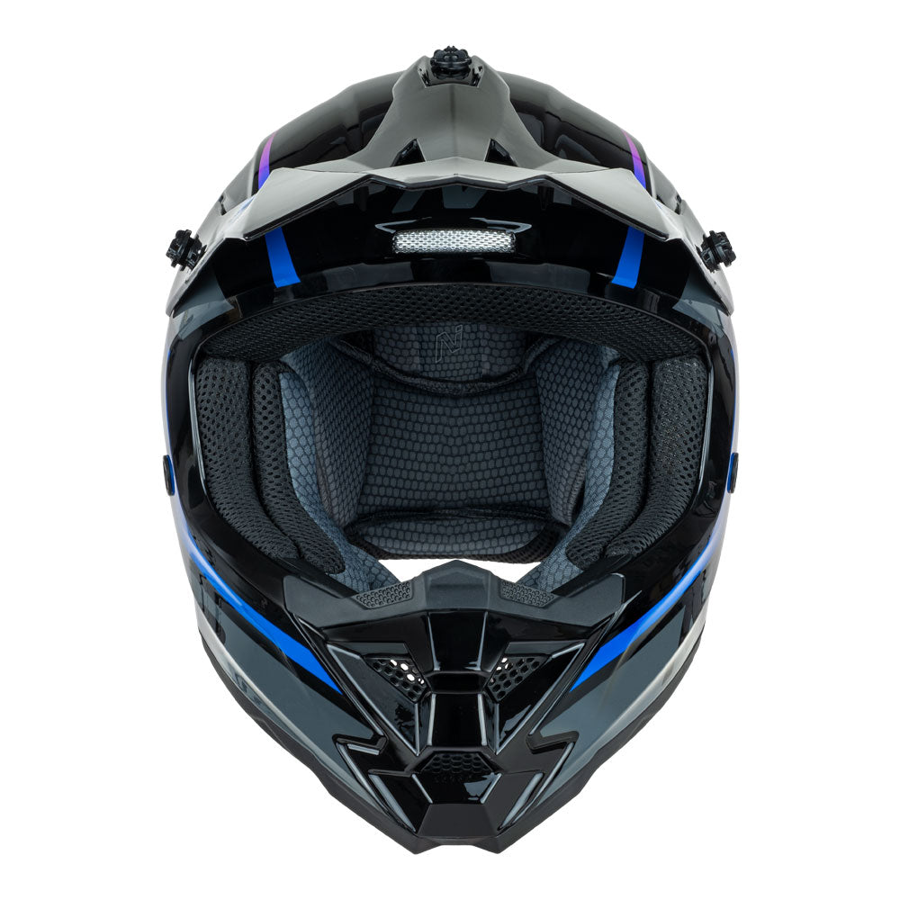 NITRO MX710 Youth Onyx Purple/Pink YL
