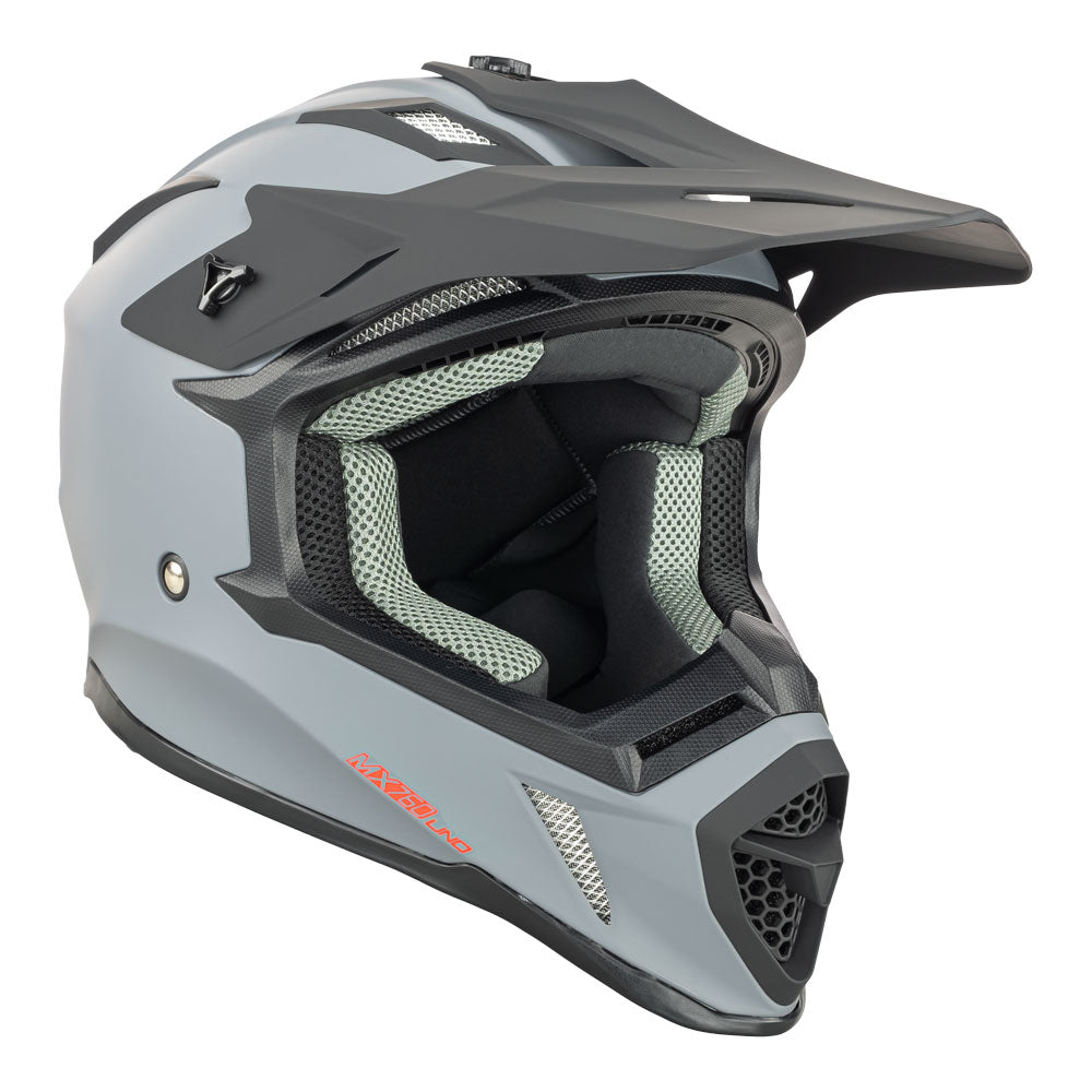 NITRO MX760 Satin Gunmetal/Red Logo L*