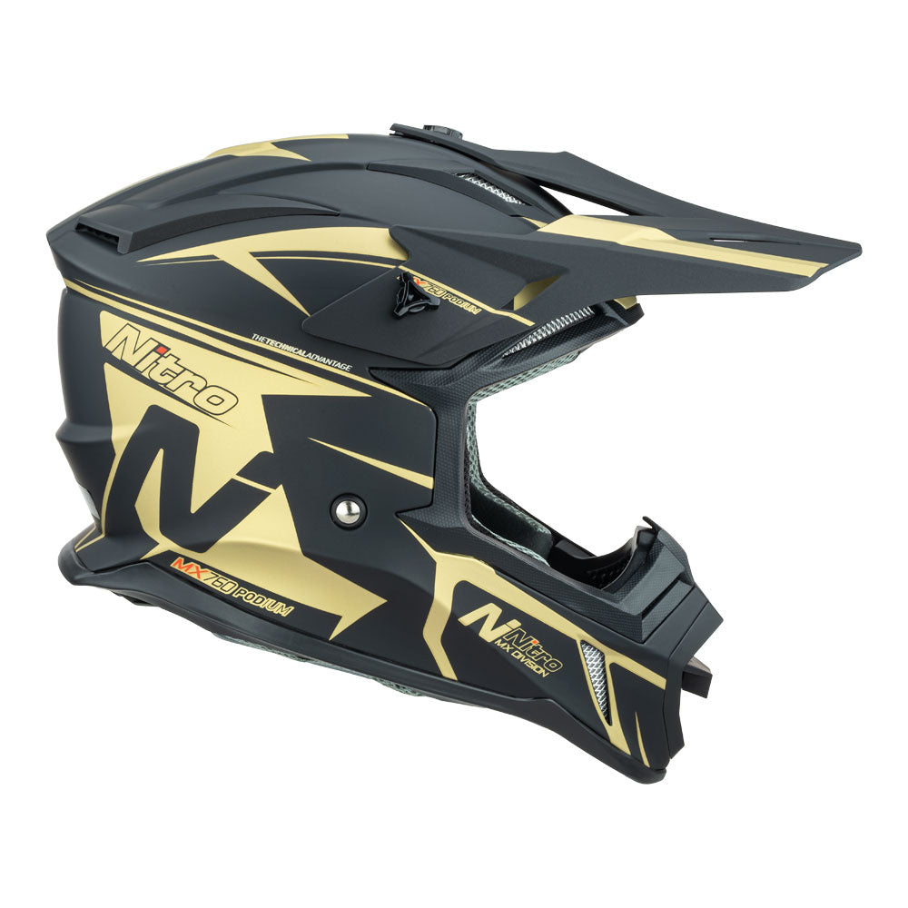 NITRO MX760 Satin Black/Gold M