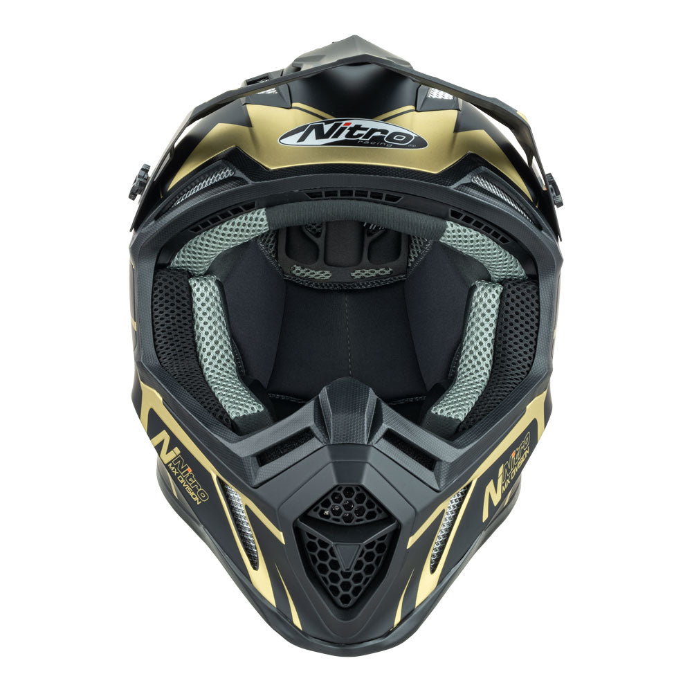 NITRO MX760 Satin Black/Gold M