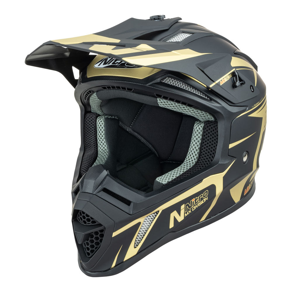 NITRO MX760 Satin Black/Gold M