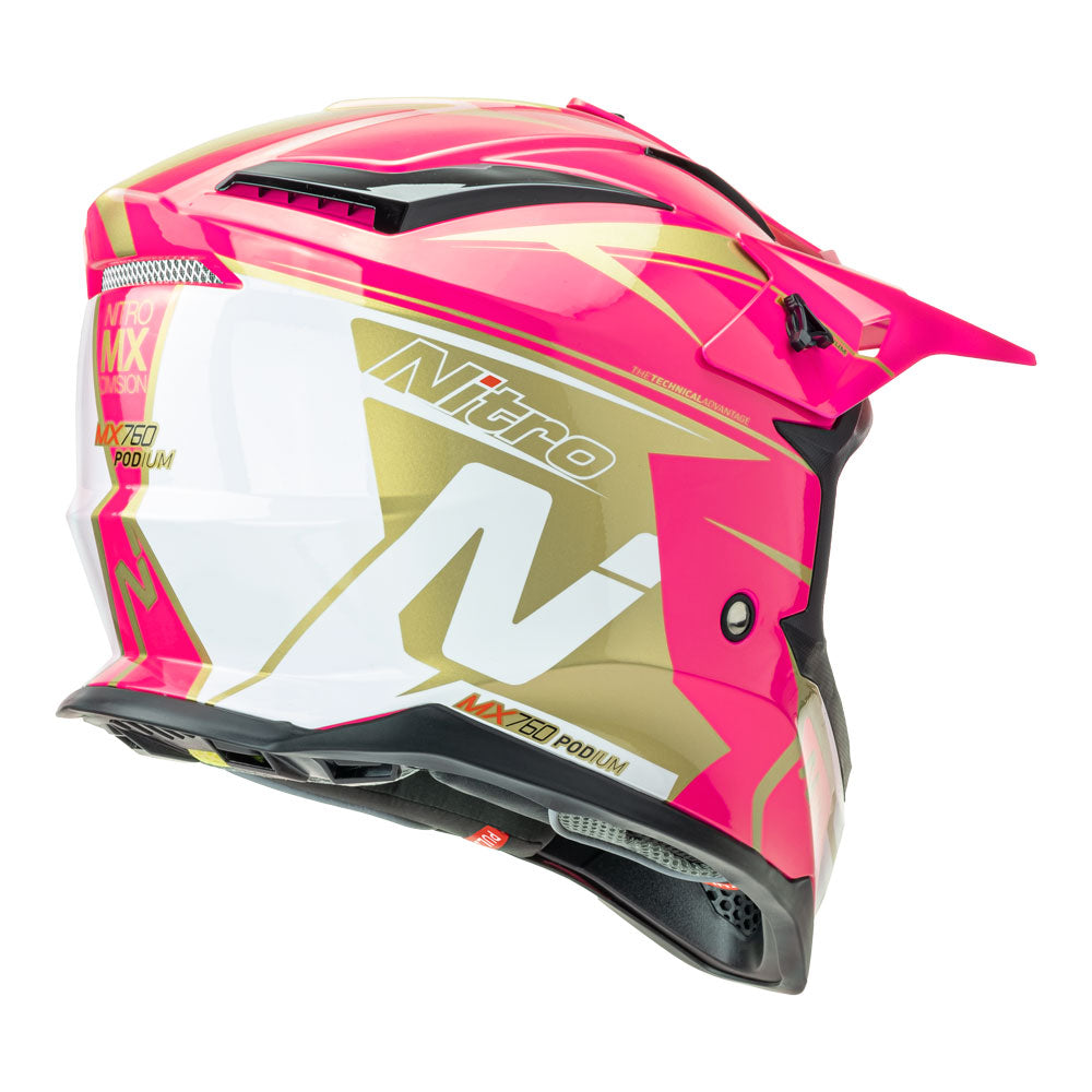 NITRO MX760 Pink/White/Gold XS