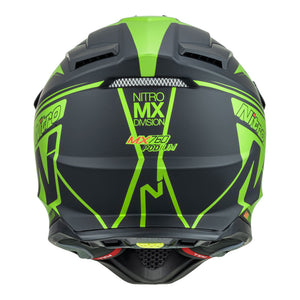 NITRO MX760 Satin Black/Fluro Green M