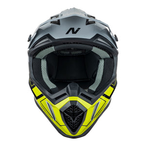 NITRO MX760 Gloss Silver/Grey/Black/Fluro L