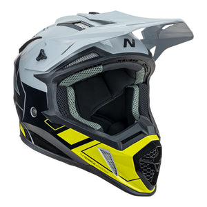 NITRO MX760 Gloss Silver/Grey/Black/Fluro L