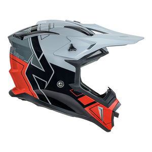 NITRO MX760 Gloss Silver/Grey/Black/Red S
