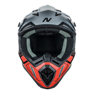NITRO MX760 Gloss Silver/Grey/Black/Red S