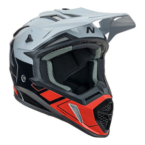 NITRO MX760 Gloss Silver/Grey/Black/Red S
