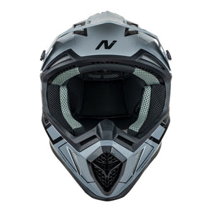 NITRO MX760 Gloss Silver/Grey/Black/Dark Grey M