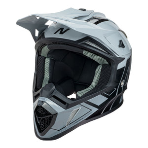 NITRO MX760 Gloss Silver/Grey/Black/Dark Grey M