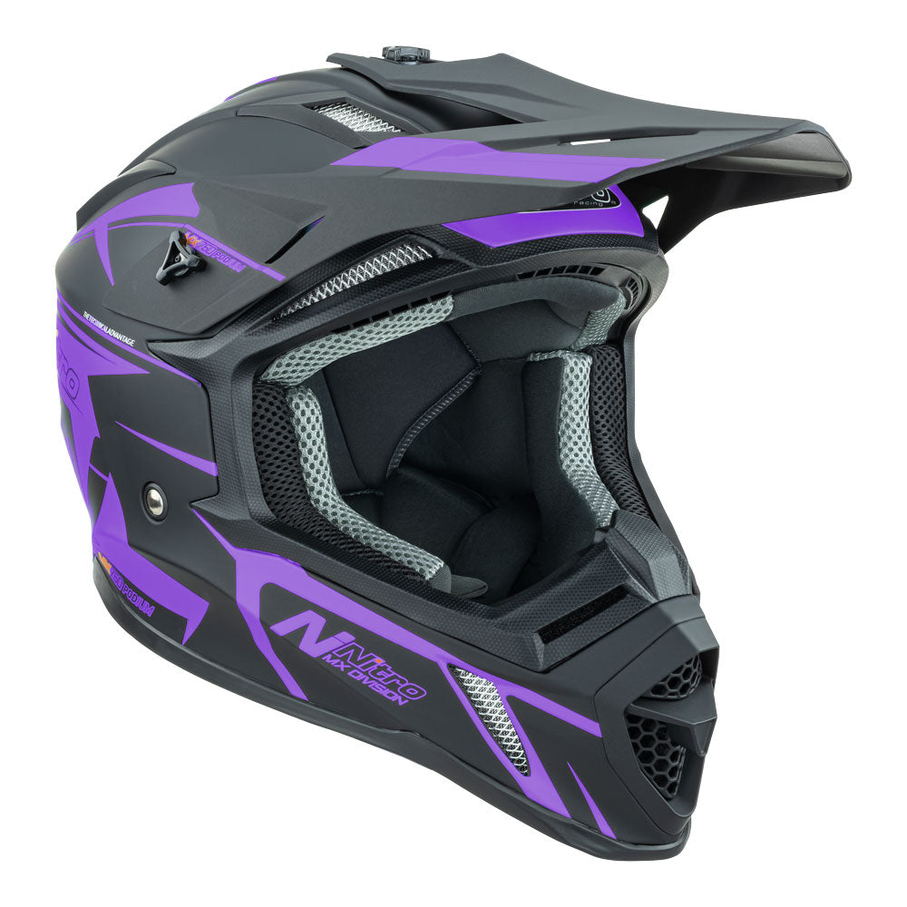 NITRO MX760 Podium Satin Purple/Black S