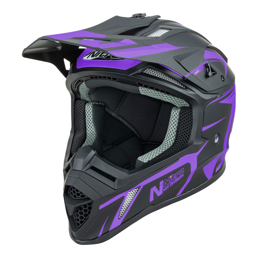 NITRO MX760 Podium Satin Purple/Black S