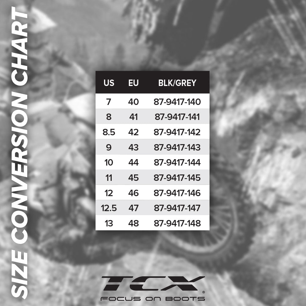 TCX Street 3 Air Black/Grey 42*
