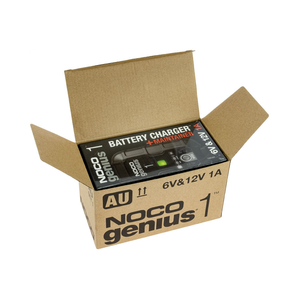 NOCO Battery Charger 1Amp 6/12v/Li/Lead