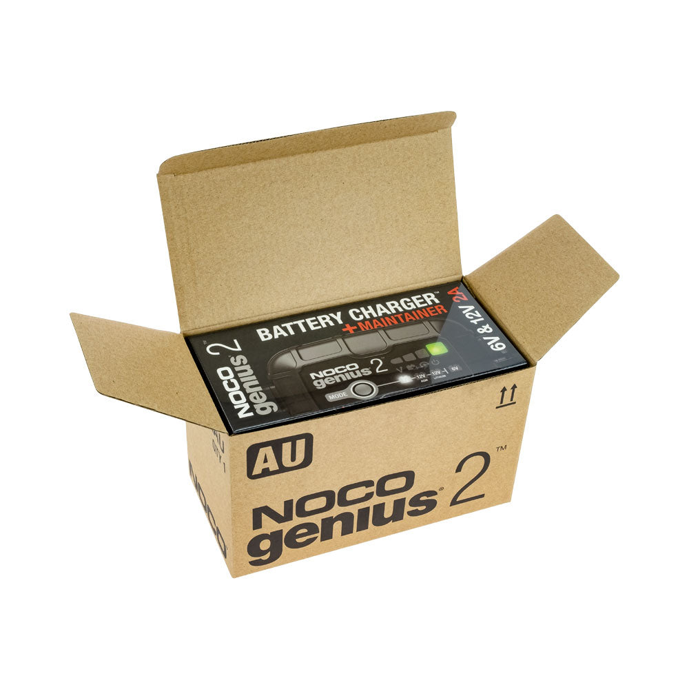 NOCO Battery Charger 2Amp 6v/12v/Lithium