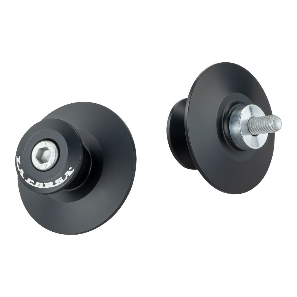 Pickup Knob Rear Stand Curved S/Arm Black 6mm