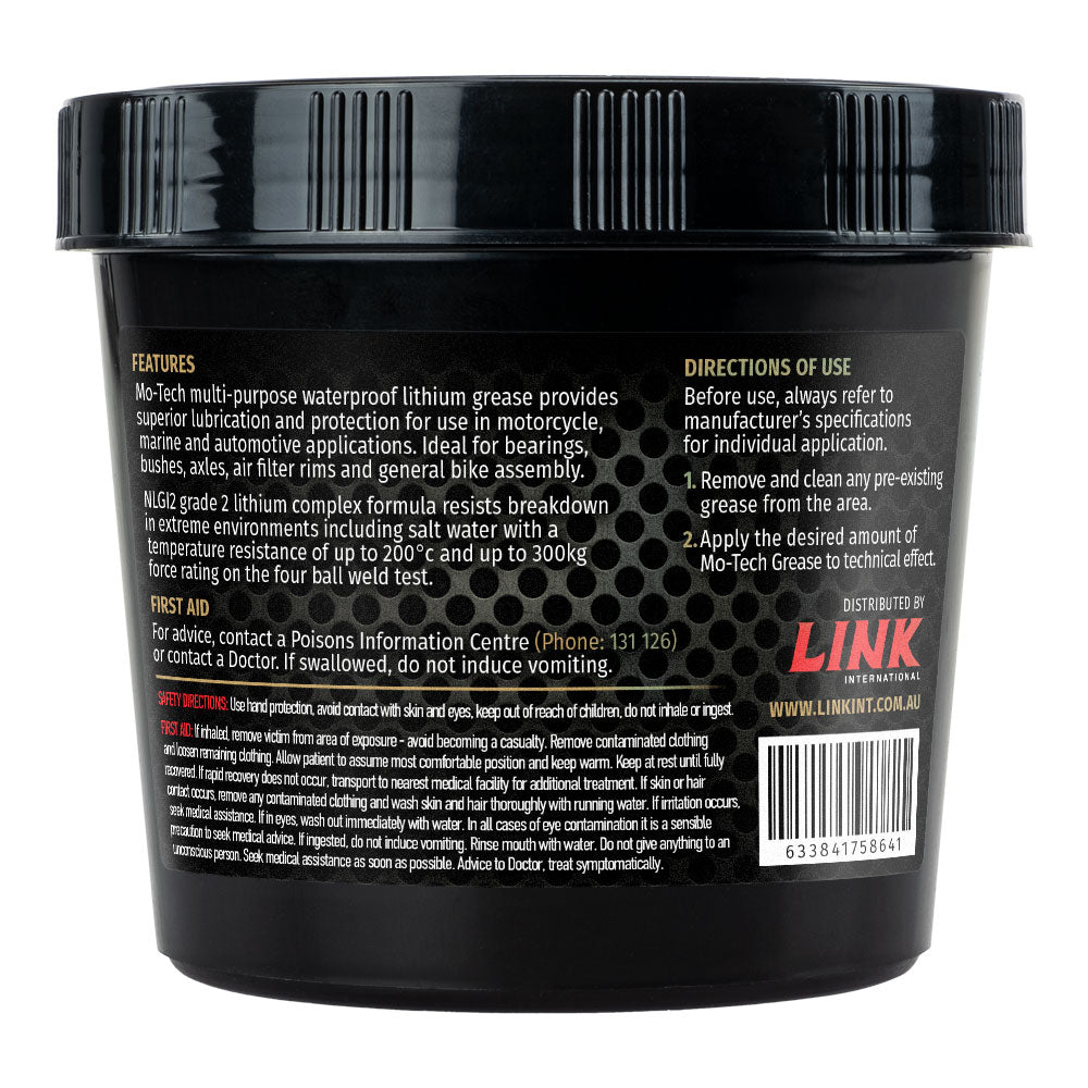 MOTECH Multi-Purpose Waterproof Lithium Grease 500G