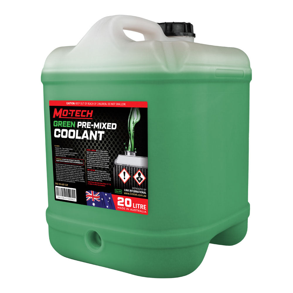 MOTECH Green Coolant 20L Pre Mixed