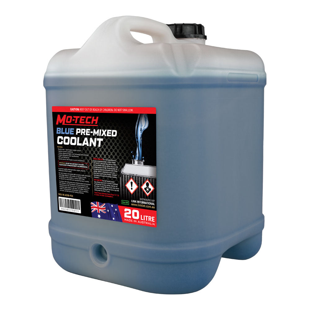 MOTECH AC9 Blue Organic Coolant Pre Mixed 20L
