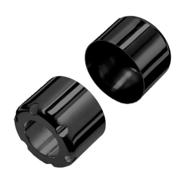 Black Spring Covers (Top Only) for WMB/WME Twin Shocks