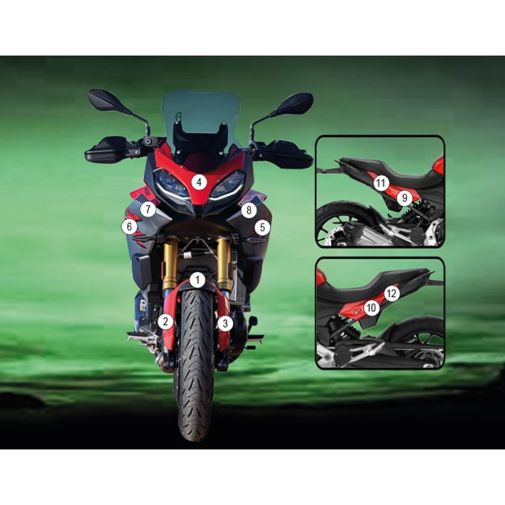 Eazi-Grip Paint Protection Film for BMW F900XR, gloss