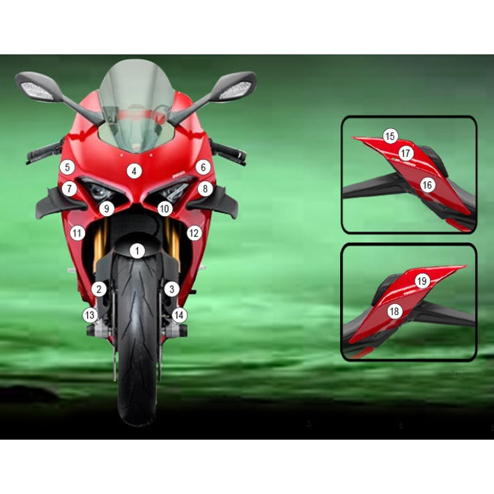 Eazi-Grip Paint Protection Film for Ducati Panigale V4, gloss
