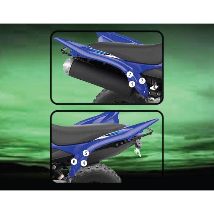 Eazi-Grip Paint Protection Film for Yamaha Raptor 700, matte