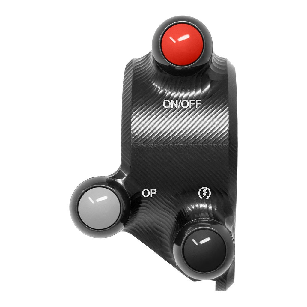 Jetprime Throttle Cover with Handlebar Switch for Ducati - JPCODU060