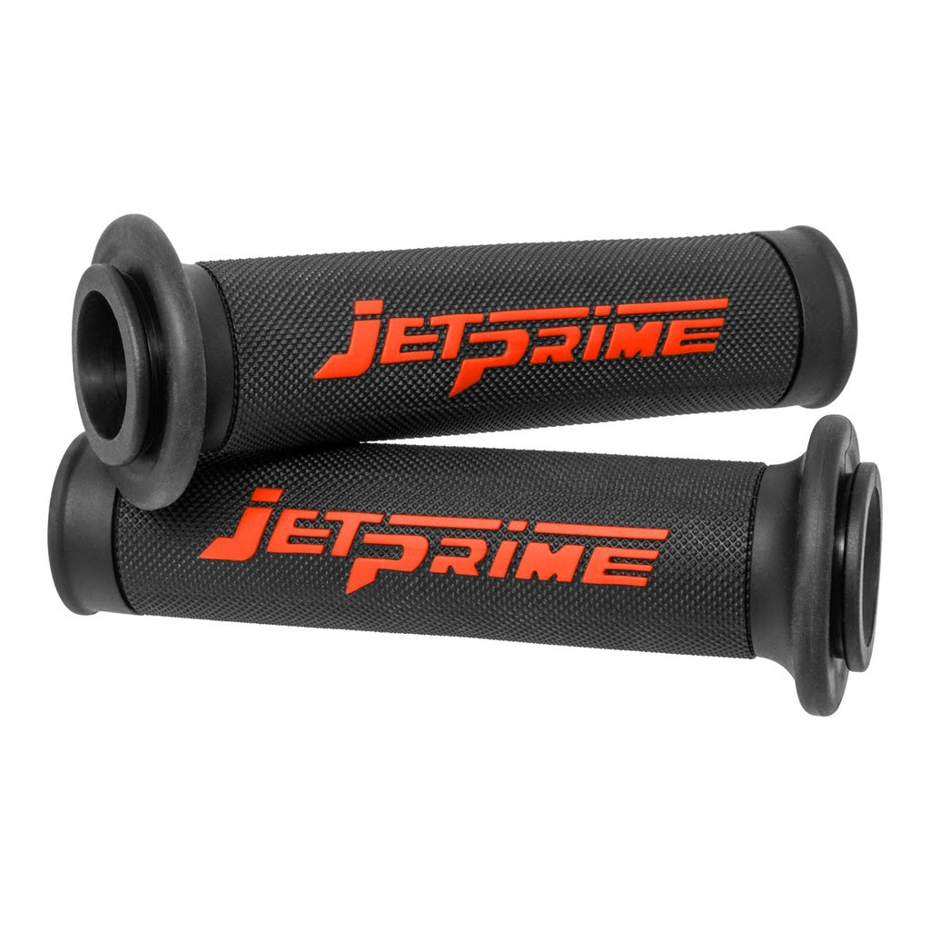 Jetprime Universal Racing Rubber Grips, red