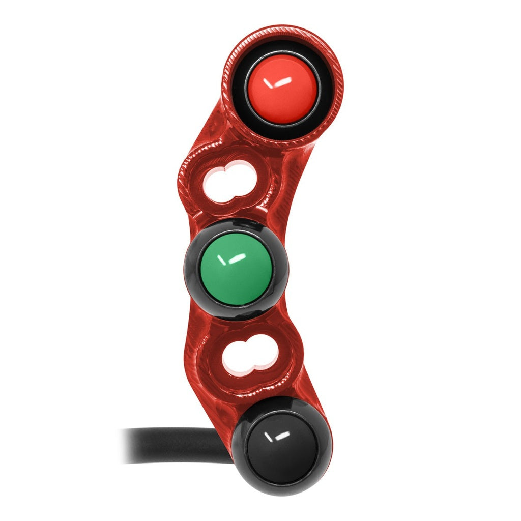 Jetprime RHS Handlebar Switch for BMW S 1000 RR, red