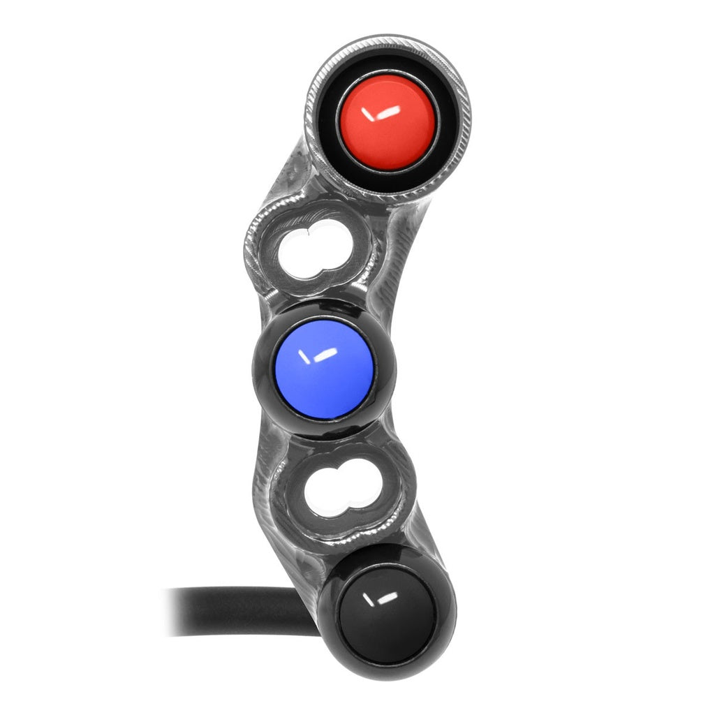 Jetprime RHS Handlebar Switch for Suzuki GSX-R1000, titanium