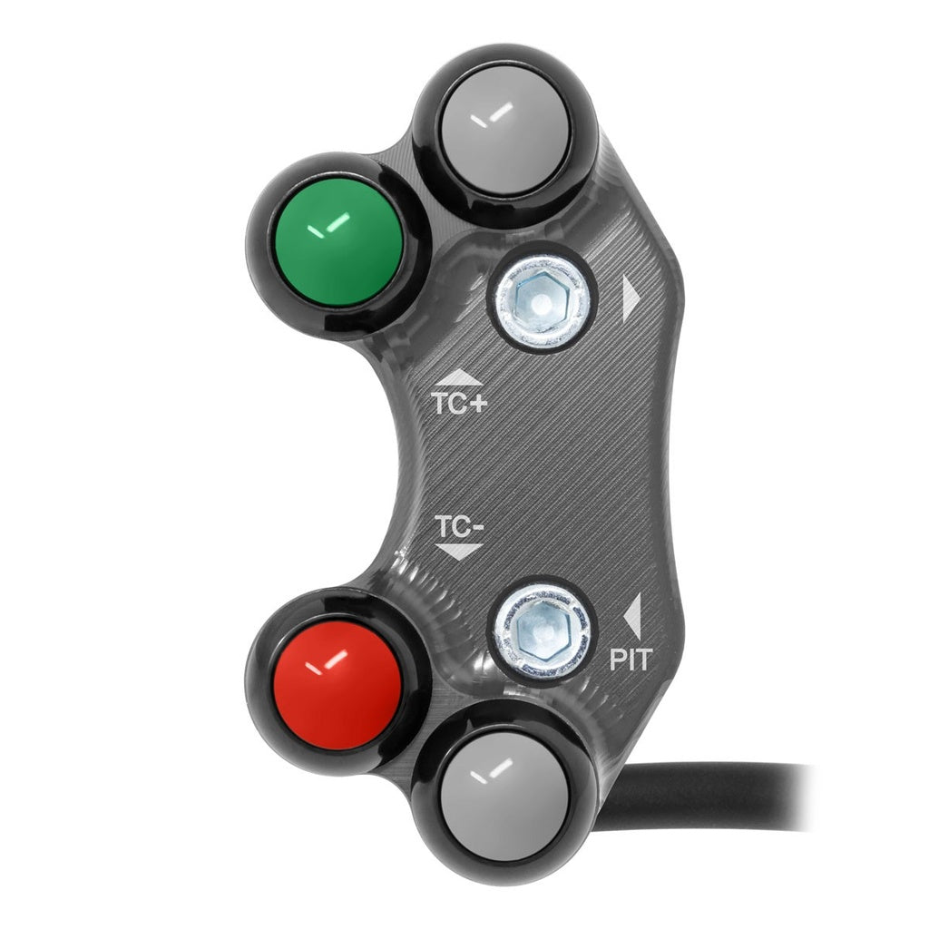 Jetprime LHS Race Handlebar Switch for Aprilia RS 660, titanium