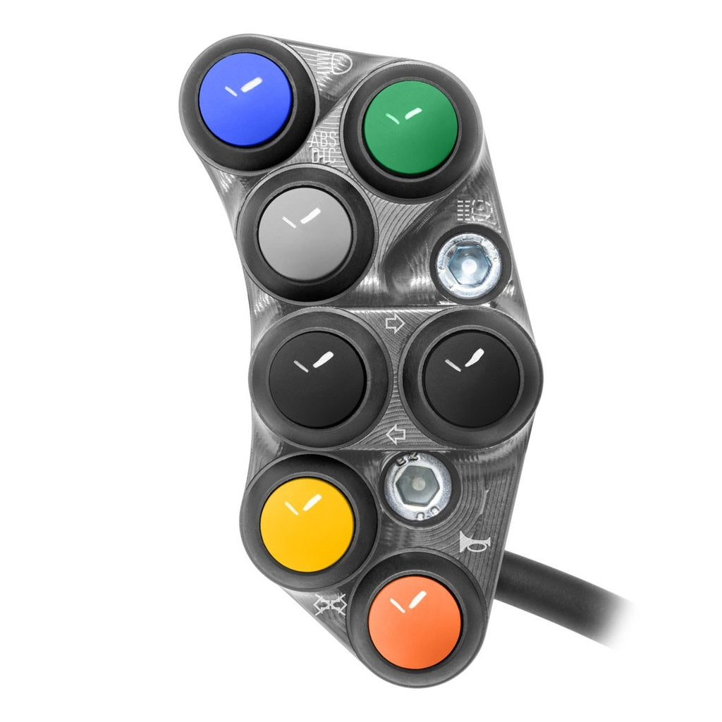 Jetprime LHS Handlebar Switch for BMW S 1000 RR, titanium