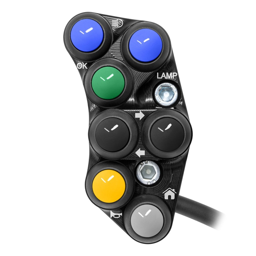 Jetprime LHS Handlebar Switch for Yamaha T-MAX 560, black