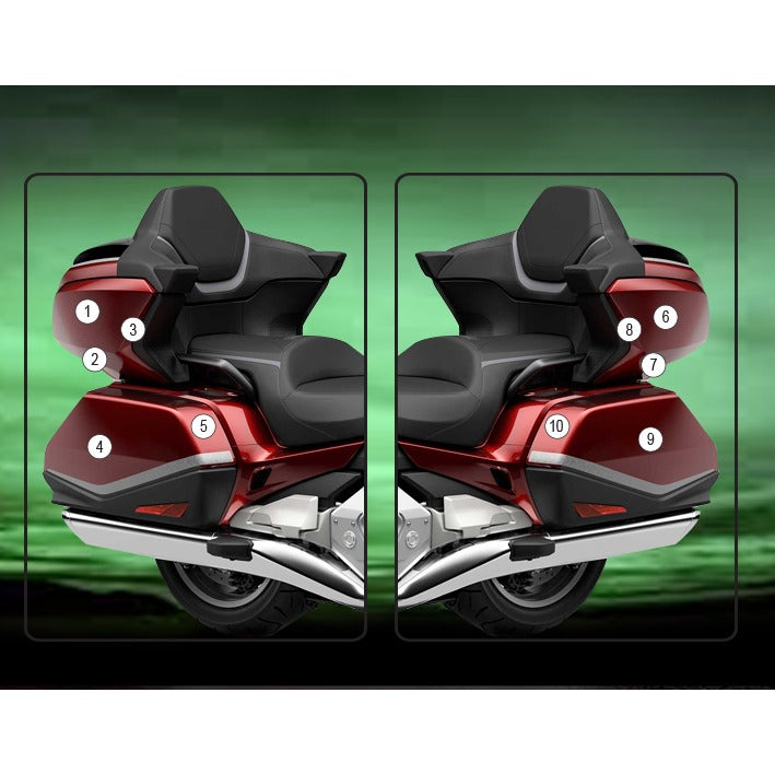 Eazi-Grip Pannier Protection Film for Honda Goldwing Tour, gloss