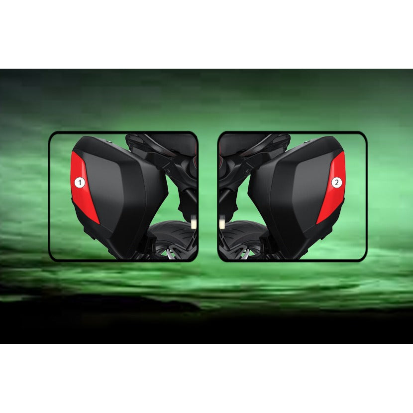 Eazi-Grip Pannier Protection Film for Yamaha Tracer 9 GT, gloss